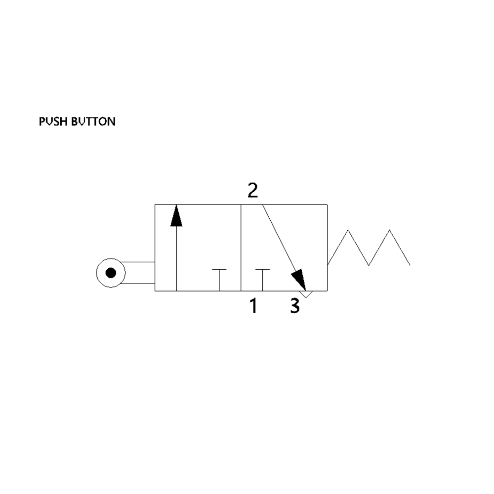 0820402102 NUMATICS/AVENTICS MECHANICAL VALVE<BR>AP SERIES 3/2 SPR RTN 1/8" G (ROLLER LEVER)